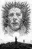 Placeholder: tom lee ethereum oracle of delphi seeing the future in the style of surrealism black and white