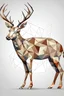 Placeholder: Geometric deer