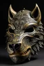 Placeholder: wolf japanese style mask