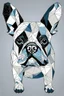 Placeholder: French bulldog geometric