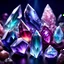 Placeholder: fantasy gem crystals