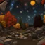 Placeholder: Colourful, peaceful, Egon Schiele, Max Ernst, Vincent Van Gogh, night sky filled with galaxies and stars, rocks, trees, flowers, sharp focus, 8k, deep 3d field, intricate, ornate