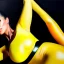 Placeholder: Ultra detailed fullbody Portrait in oil on canvas of beautiful busty Magik X-Men,wearing skintight latex yellow and black suit,extremely detailed digital painting, extremely detailed face,crystal clear Big Glowing eyes, mystical colors ,perfectly centered image, perfect composition, rim light, beautiful lighting, 8k, stunning scene, raytracing, anatomically correct, in the style of robert e howard and Ken Kelley and Ohrai Noriyoshi and Simon Bisley and tomzj1