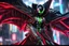 Placeholder: Spawn in 8k anime realistic drawing style, close picture, rain, neon lights, intricate details, highly detailed, high details, detailed portrait, masterpiece,ultra detailed, ultra quality