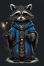 Placeholder: evil Raccoon wizard