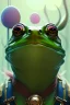 Placeholder: award winning portrait of a male anthropomorphic rainbow frog long vblack hair. character design by cory loftis, fenghua zhong, ryohei hase, ismail inceoglu and ruan jia. unreal engine 5, artistic lighting, highly detailed, photorealistic, fantasy