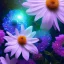 Placeholder: one big crystal subtle flower in a galactic ambiance with a beautiful fairy, transparent petals, delicate colors, in the foreground, full of details, smooth，soft light atmosphere, light effect，vaporwave colorful, concept art, smooth, extremely sharp detail, finely tuned detail, ultra high definition, 8 k, unreal engine 5, ultra sharp focus