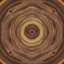 Placeholder: Wood, pastel colors, spirale,curves, triangle, crepusculare, monde, olive, brown, yelow, white, red, circles, cubes, cups, abstract art,creme