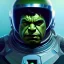 Placeholder: [[The Hulk]] :: [[astronaut suit]] :: [[floating in space near a galaxy]] :: head and shoulders portrait, 8k resolution concept art portrait by Greg Rutkowski, Artgerm, WLOP, Alphonse Mucha, dynamic lighting, hyperdetailed, intricately detailed, Splash art, trending on Artstation, triadic colors, Unreal Engine 5, volumetric lighting