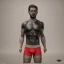 Placeholder: mdjrny-v4 style a gym toned man in tight and wet frenchie briefs,hyper realistic photograph