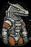 Placeholder: dragon in a spacesuit