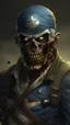 Placeholder: Captain American as zombie