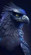 Placeholder: profile picture of a cyberfalcon with imposing looking