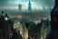 Placeholder: Bruge+Gothic city+ BioShock+Dishonored+Bloodborne +trieste+Edinburgh+Chicago+victorian London+decòpunk Skyscraper+ +steampunk+biopunk+alphonse mucha, greg rutkowski, matte painting, cryengine, hyper detailed, felix kelly, fantasy art, seb mckinnon