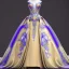 Placeholder: stunning couture gown designed by Marchesa inspired by fairytales, realistic epic fantasy colors, detailed, high quality, intricate, fantasyland background,