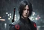 Placeholder: Itachi Uchiha in 8k nier automata artstyle, Uchiha Custom, neon effect, close picture, rain, fantasy world, intricate details, highly detailed, high details, detailed portrait, masterpiece,ultra detailed, ultra quality