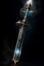 Placeholder: An intricate magic sword, that has steam coming off of it