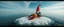 Placeholder: airbrush rendering, close up lobster and gnome on small frozen island in lake, pinhole cam