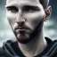 Placeholder: Messi white marble man, beautiful, eyes, full of details, hight definition, black backround, 8k