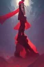 Placeholder: Dante Alighieri walking through Limbo, in the Style of Artgerm and Charlie Bowater and Atey Ghailan and Mike Mignola, vibrant colors and hard shadows and strong rim light, Comic Cover Art, epic scene, plain background, trending on artstation