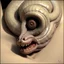 Placeholder: in style of Daniel Merriam, mongolian death worms, writhing, sinister, tangle, dreamscape, hyperrealism, surreal, 3D rendered, volumetric lighting.