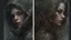 Placeholder: post-apocalypse, horror, hopelessness, darkness, dark colors, Raymond Swanland & Alyssa Monks & Anna Razumovskaya