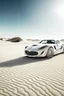 Placeholder: All white textured cobra , in a desert sands
