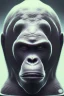 Placeholder: old ape alien, head,8 eyes, evil, 8k, with hairs, finely detailed, photo realistic, HR Giger style