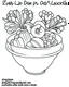 Placeholder: outline art for bold and easy coloring pages with A very simple and super minimal design featuring a bowl of fruit on a table., white background, sketch style, fully body, only use outline, cartoon style, clean line art, white background, no shadows and clear and well outlined