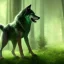 Placeholder: Green Wolf, 8K, cinematic lighting, sharp focus, masterpiece, expert