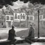 Placeholder: **Cinematic Illustrations:** A serene village square slowly transforms. Warm greetings turn into suspicion, and friendly conversations morph into accusatory whispers. This chilling scene depicts the gaslighting tactics used to sow discord within communities. **Appearance:** cinematic portraits while lacking visuals, aim to be mesmerizing through their metaphorical storytelling, intuitive through clear representation of complex ideas, persuasive through their emotional impact, intriguing through