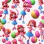 Placeholder: candy girl teenager, stylized 3d. pixar, cartoon