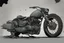 Placeholder: motorcycle, comic book,post-apocalypse, gray background,