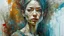 Placeholder: oil painting (medium), (carne griffiths:1.3), (yuko shimizu:1.2) Perfect centralization, coelho (franco)de Donnie, Standing position, beleza abstrata, Centrado, looking at the camera, Facing the camera, nearing perfection, Dynamic, altamente detalhado, liso, foco nítido, 8k, high-definition resolution, illustration, arte de Carne Griffiths e Wadim Kashin, fundo branco