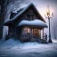 Placeholder: sad, abandoned, miserable dog tied outside of a house, winter, 8k resolution, high-quality, fine-detail, intricate, digital art, detailed matte, volumetric lighting, illustration, 3D octane render, brian froud, howard lyon, selina french, anna dittmann, annie stokes, lisa parker, greg rutowski