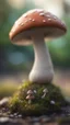 Placeholder: a mushroom that looks like a pickup ,bokeh like f/0.8, tilt-shift lens 8k, high detail, smooth render, down-light, unreal engine, prize winning