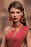 Placeholder: Taylor Swift as Indian god in saree