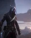 Placeholder: Assassin thief, dungeon, gray hood and mask, hyper-detailed, beautifully color-coded, insane details, intricate details, beautifully color graded, Cinematic, Color Grading, Editorial Photography, Depth of Field, DOF, Tilt Blur, White Balance, 32k, Super-Resolution, Megapixel, ProPhoto RGB, VR, Halfrear Lighting, Backlight, non photorealistic rendering