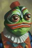 Placeholder: harlequin pepe the frog