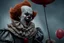 Placeholder: Imagine/ pennywise, accurate, ultra realism, intricate detail, photo realism, portrait, upscale maximum, 8k resolution,,Hyper-detailed ,8k, by xanuth