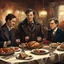 Placeholder: Thanksgiving dinner with Sherlock Holmes and Dr. Watson