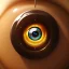 Placeholder: eye shape clock, time, Unreal Engine 5, lens macro,sharp focus, realistic, hyper detailed