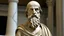 Placeholder: statue of plato