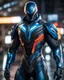 Placeholder: Dragman 2099 suit, comic accurate, ultra realism, intricate detail, photo realism, portrait, upscale maximum, 8k resolution,