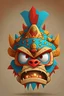 Placeholder: Cartoon egg pfp character aztec demon