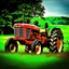 Placeholder: A tractor on a farm in the Missouri Ozarks