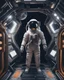 Placeholder: Astronaut in a spacecraft 8k