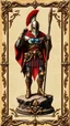 Placeholder: magi foot soldier gem card with ornate frame