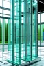 Placeholder: Glass elements, e.g., façade, window, slab, beam and columns