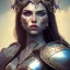 Placeholder: portrait of a warrior with godddes girl themed armour. extremely detailed. dslr. 100 mm lens, perfect position, unreal engine